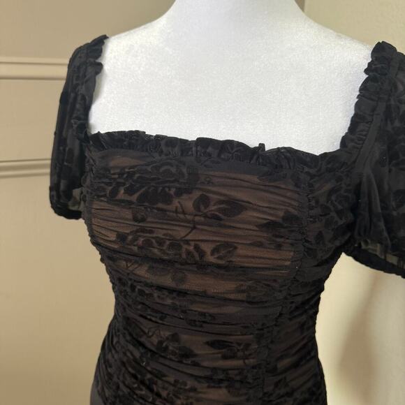 Revolve Majorelle Julius Bodysuit in Black Size XS - Picture 3 of 8